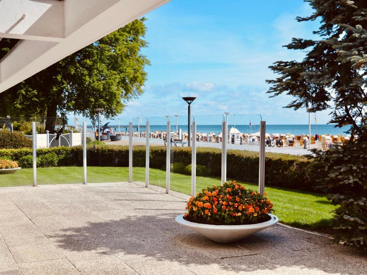 Penthaus Horizont Mit Meerblick Lubeck Bagian luar foto
